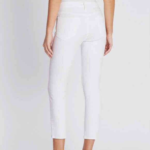 Mother Jeans The Looker White Ankle Fray Jean - Picture 2 of 7